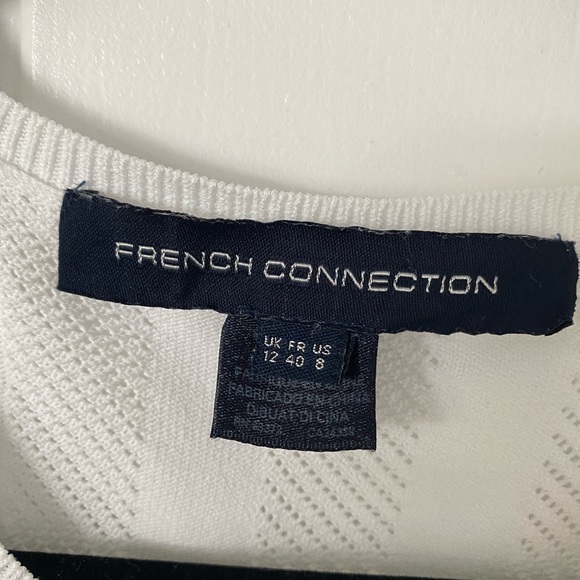 French Connection | white bandage dress | cap sleeves - Picture 15 of 16